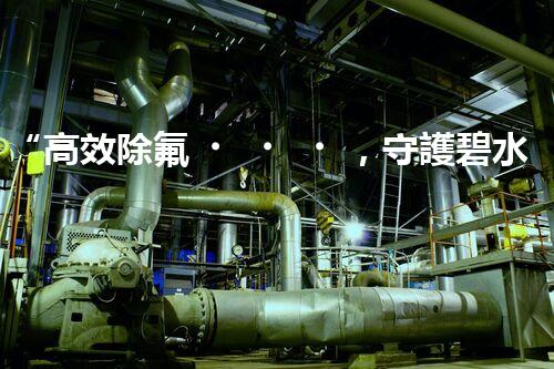 “高效除氟，守護碧水藍天——廢水中氟離子處理新篇章”